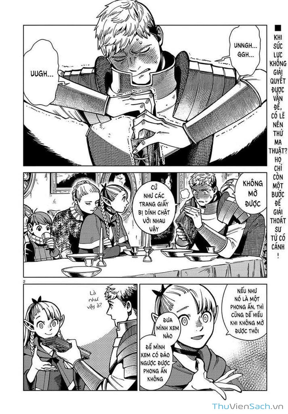 Truyện Tranh Mỹ Vị Hầm Ngục - Dungeon Meshi trang 4