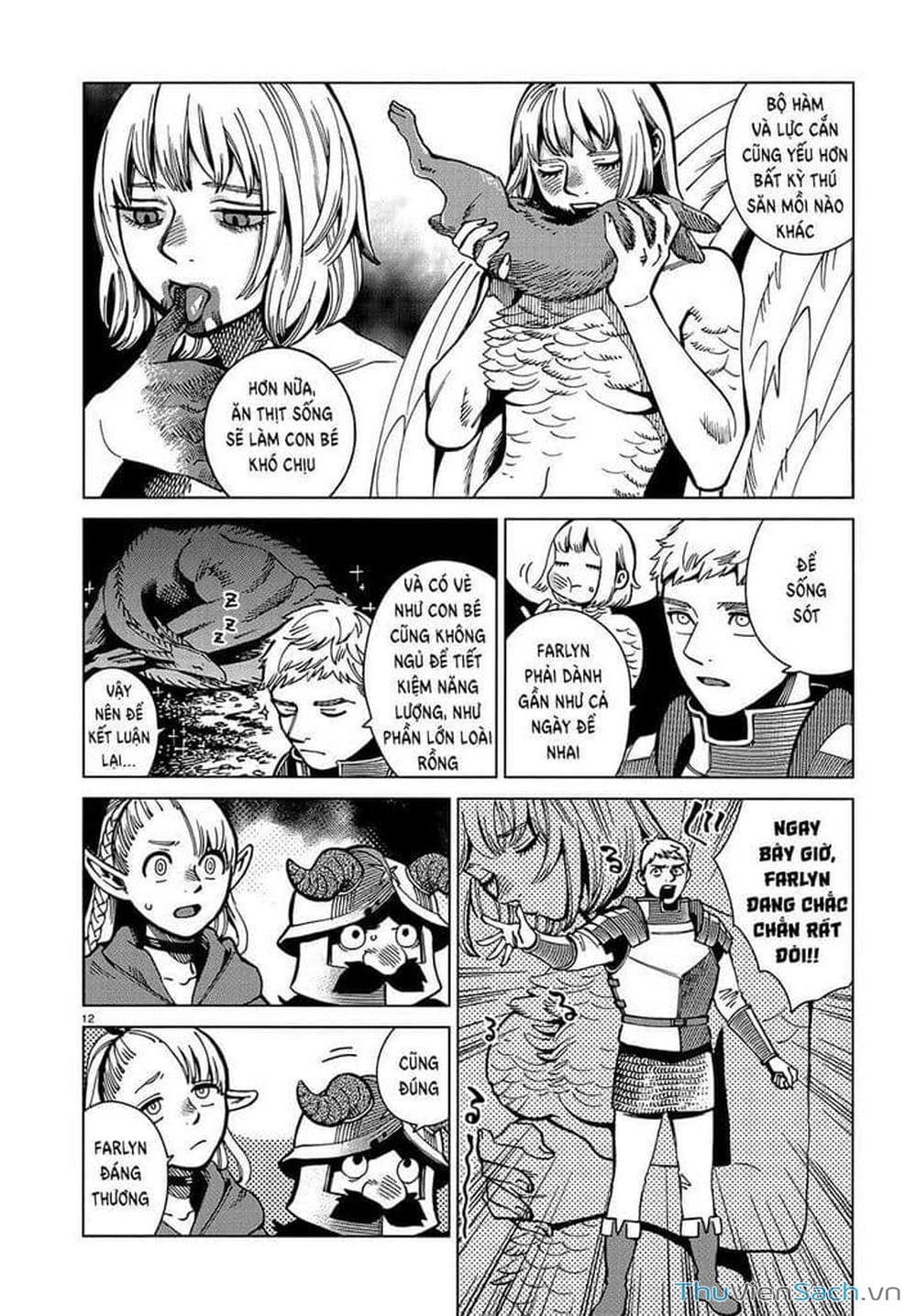 Truyện Tranh Mỹ Vị Hầm Ngục - Dungeon Meshi trang 4