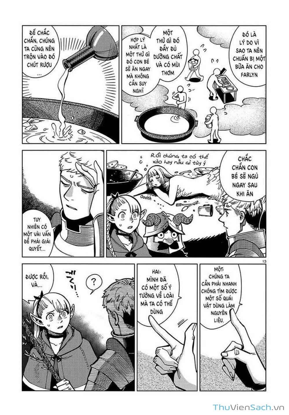 Truyện Tranh Mỹ Vị Hầm Ngục - Dungeon Meshi trang 4