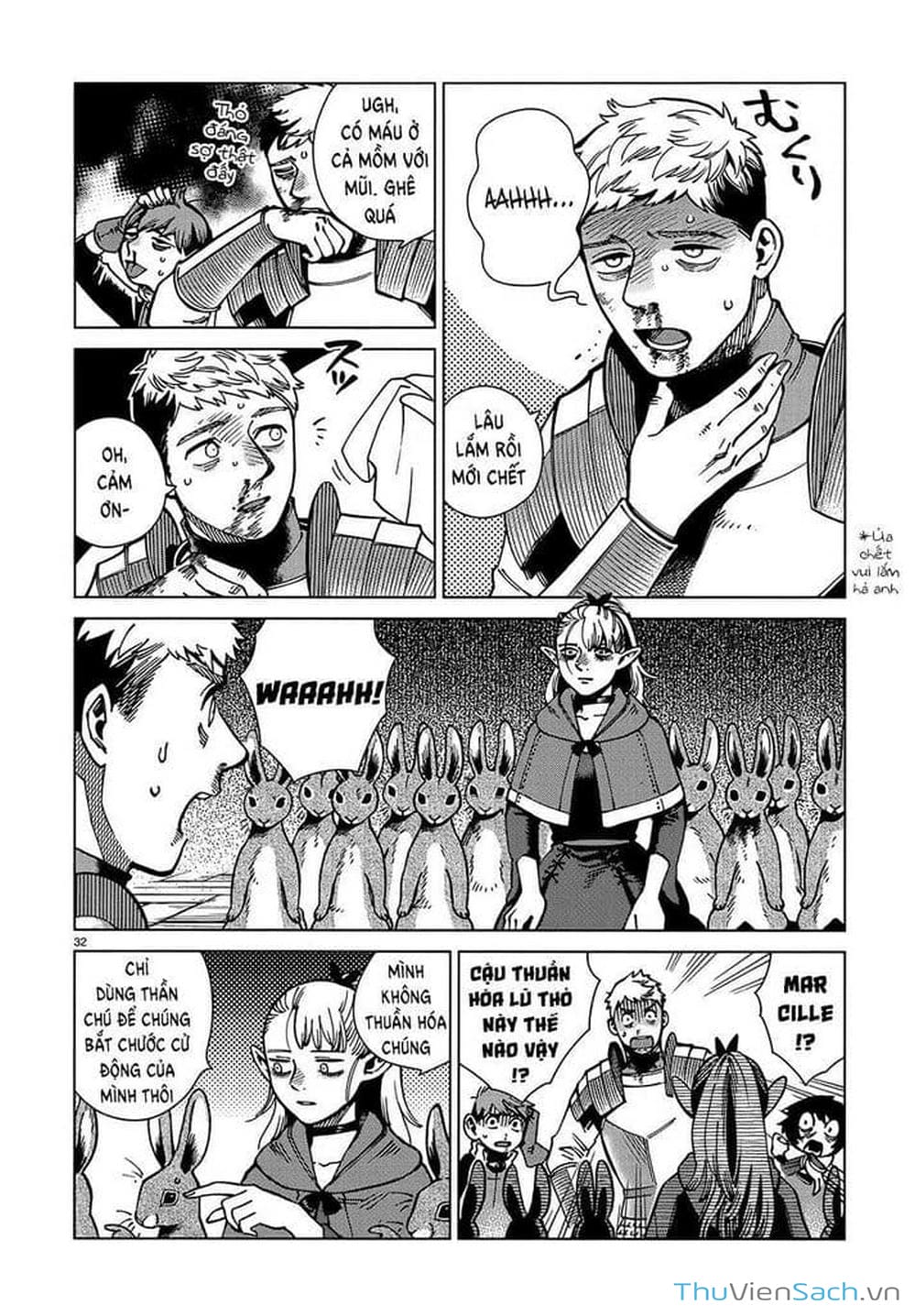 Truyện Tranh Mỹ Vị Hầm Ngục - Dungeon Meshi trang 4