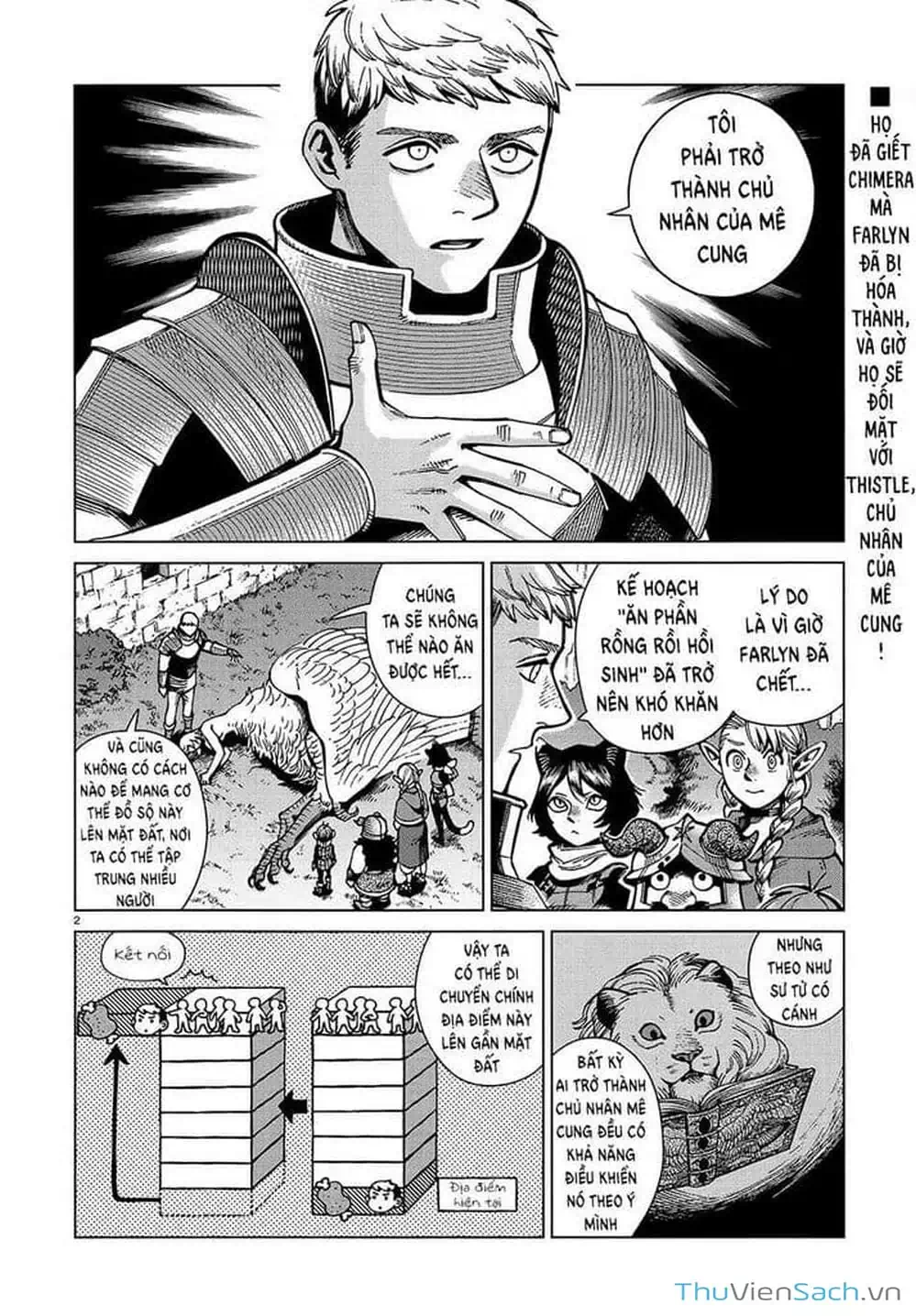 Truyện Tranh Mỹ Vị Hầm Ngục - Dungeon Meshi trang 4