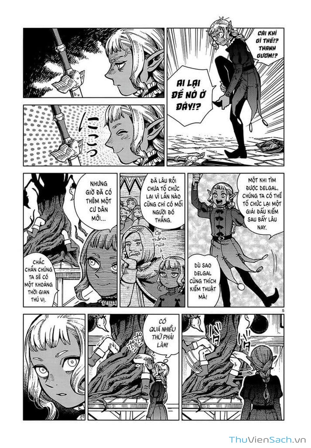 Truyện Tranh Mỹ Vị Hầm Ngục - Dungeon Meshi trang 4