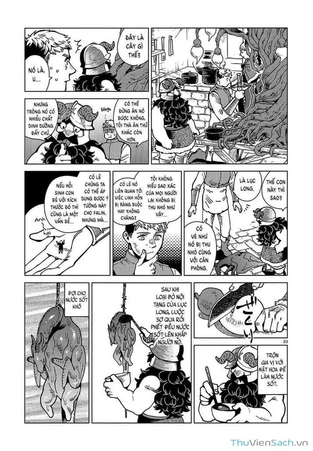 Truyện Tranh Mỹ Vị Hầm Ngục - Dungeon Meshi trang 4