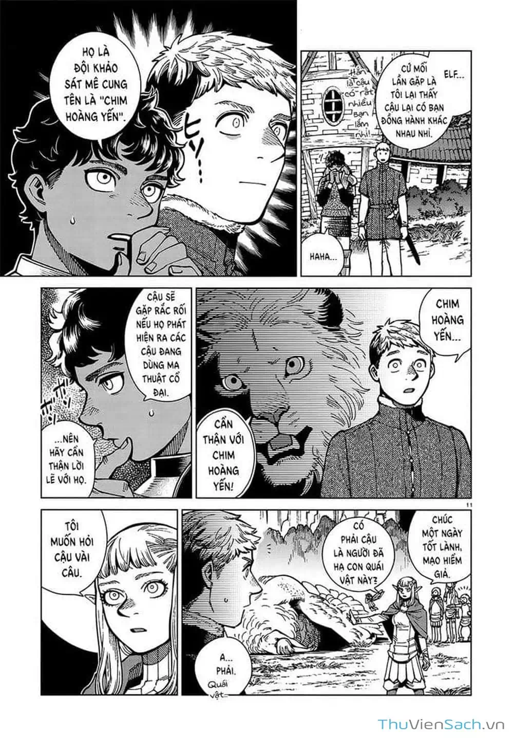 Truyện Tranh Mỹ Vị Hầm Ngục - Dungeon Meshi trang 4