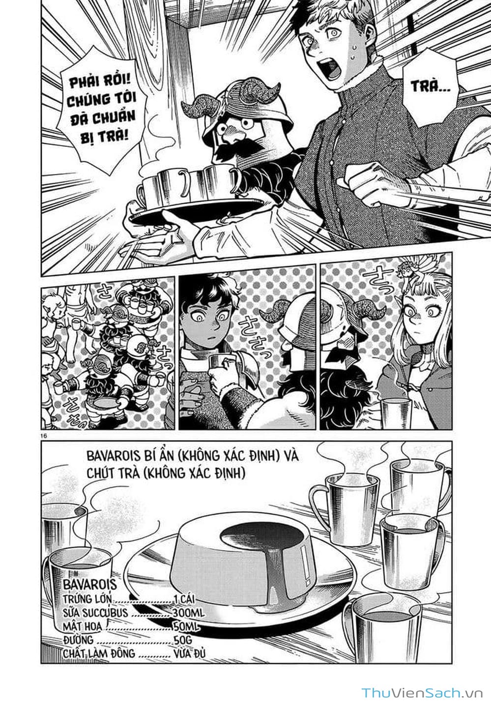 Truyện Tranh Mỹ Vị Hầm Ngục - Dungeon Meshi trang 4