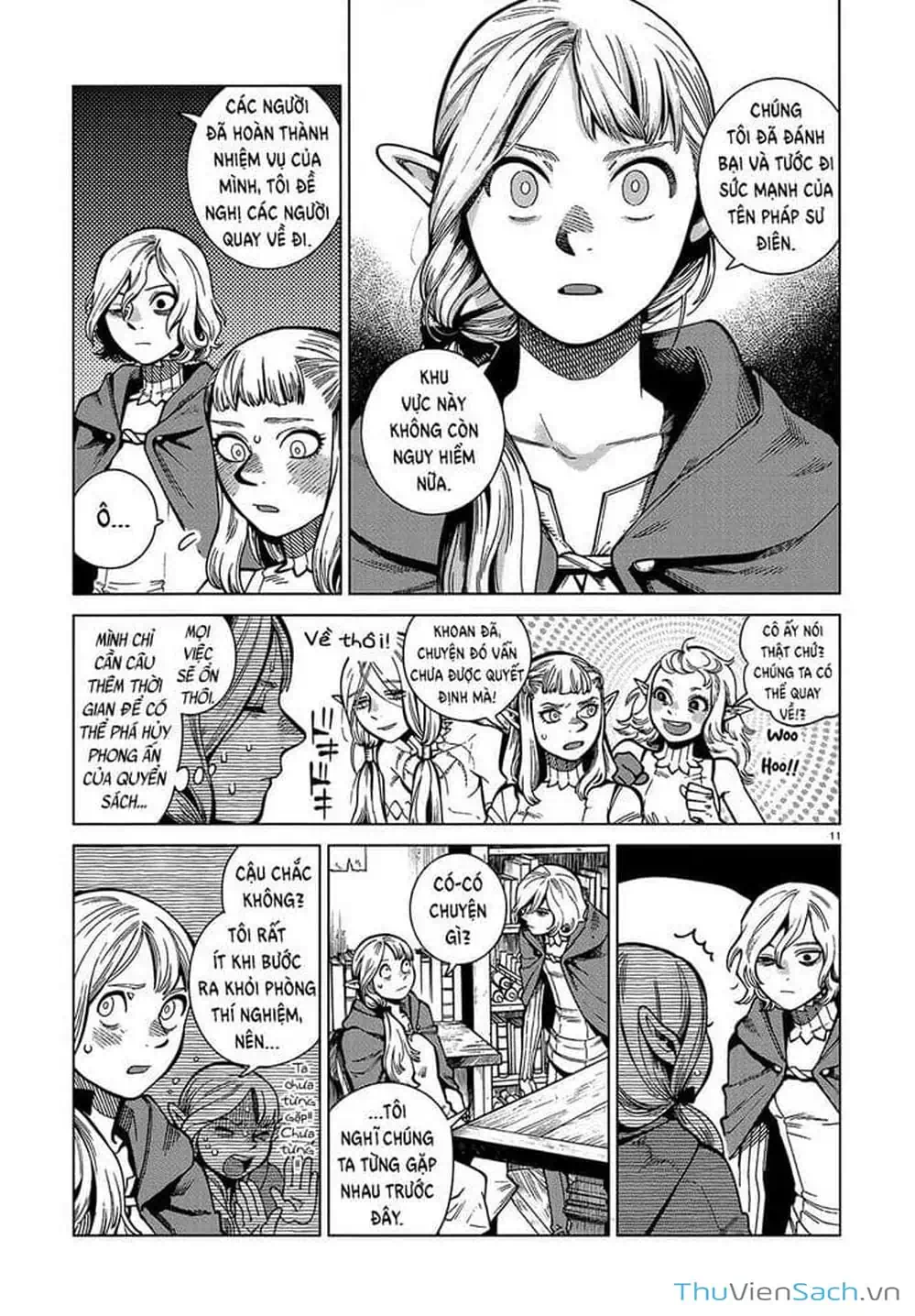 Truyện Tranh Mỹ Vị Hầm Ngục - Dungeon Meshi trang 4