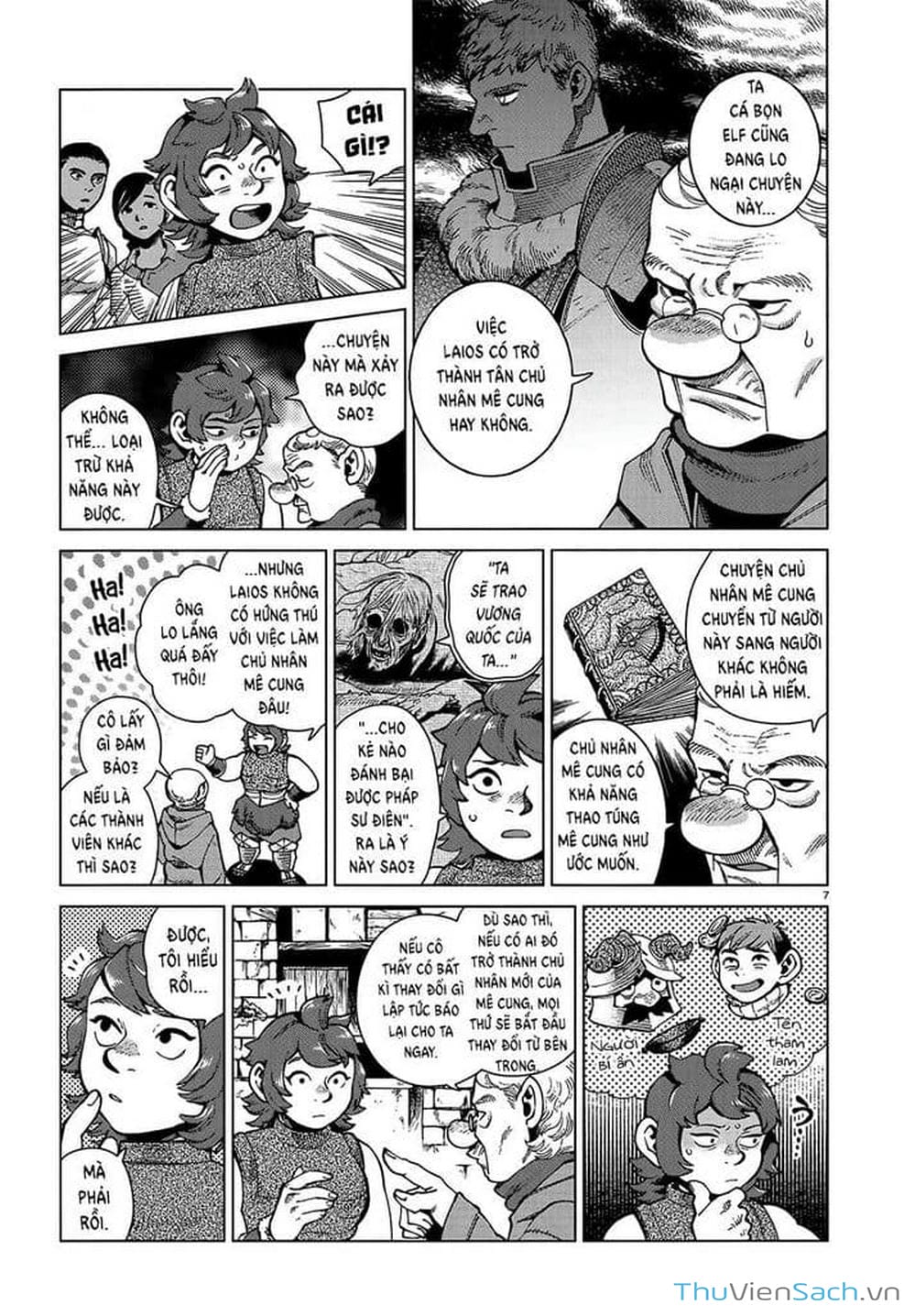 Truyện Tranh Mỹ Vị Hầm Ngục - Dungeon Meshi trang 4