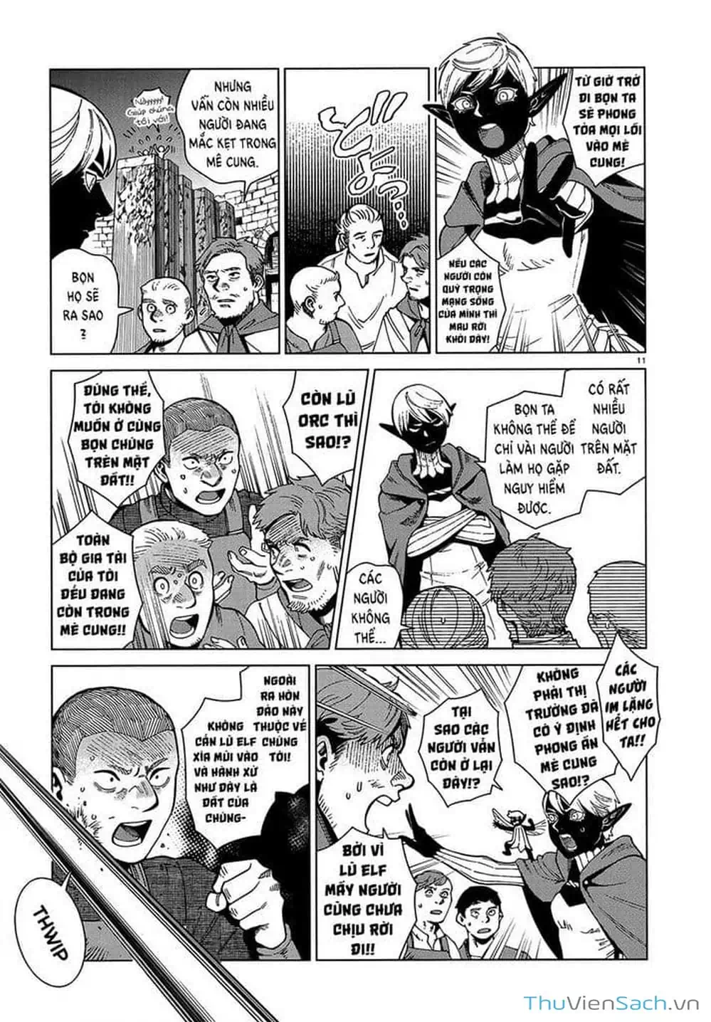 Truyện Tranh Mỹ Vị Hầm Ngục - Dungeon Meshi trang 4