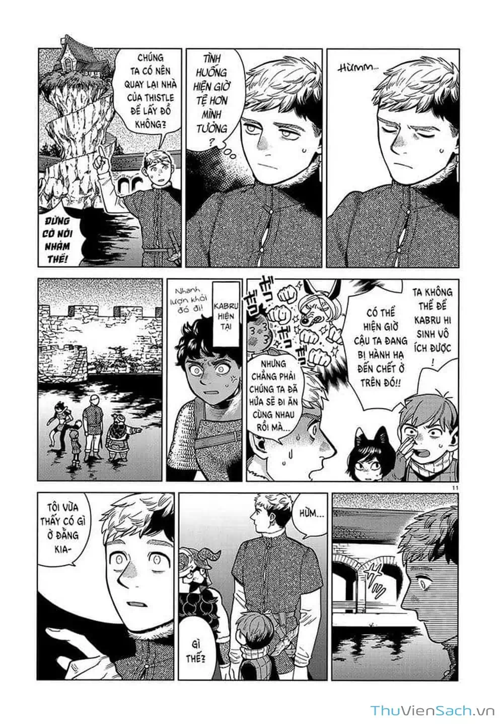 Truyện Tranh Mỹ Vị Hầm Ngục - Dungeon Meshi trang 4