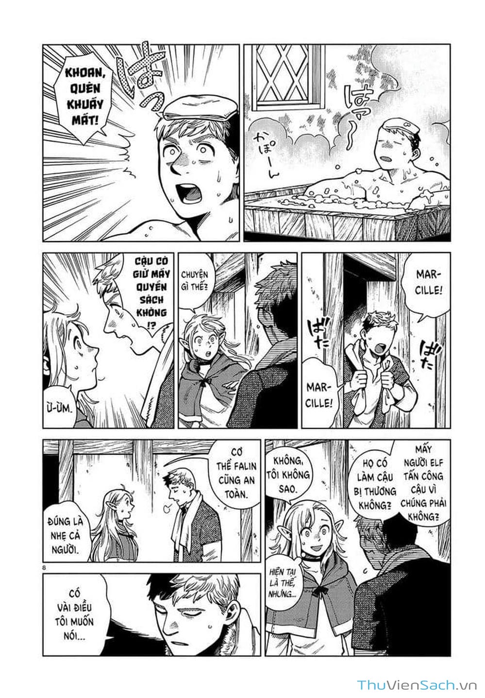 Truyện Tranh Mỹ Vị Hầm Ngục - Dungeon Meshi trang 4