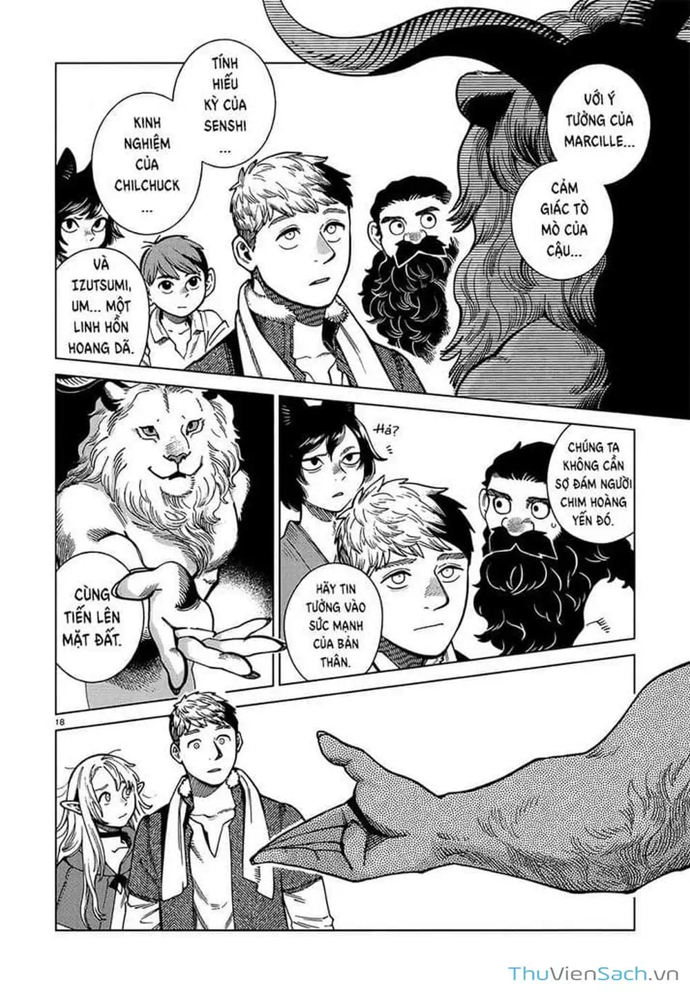 Truyện Tranh Mỹ Vị Hầm Ngục - Dungeon Meshi trang 4