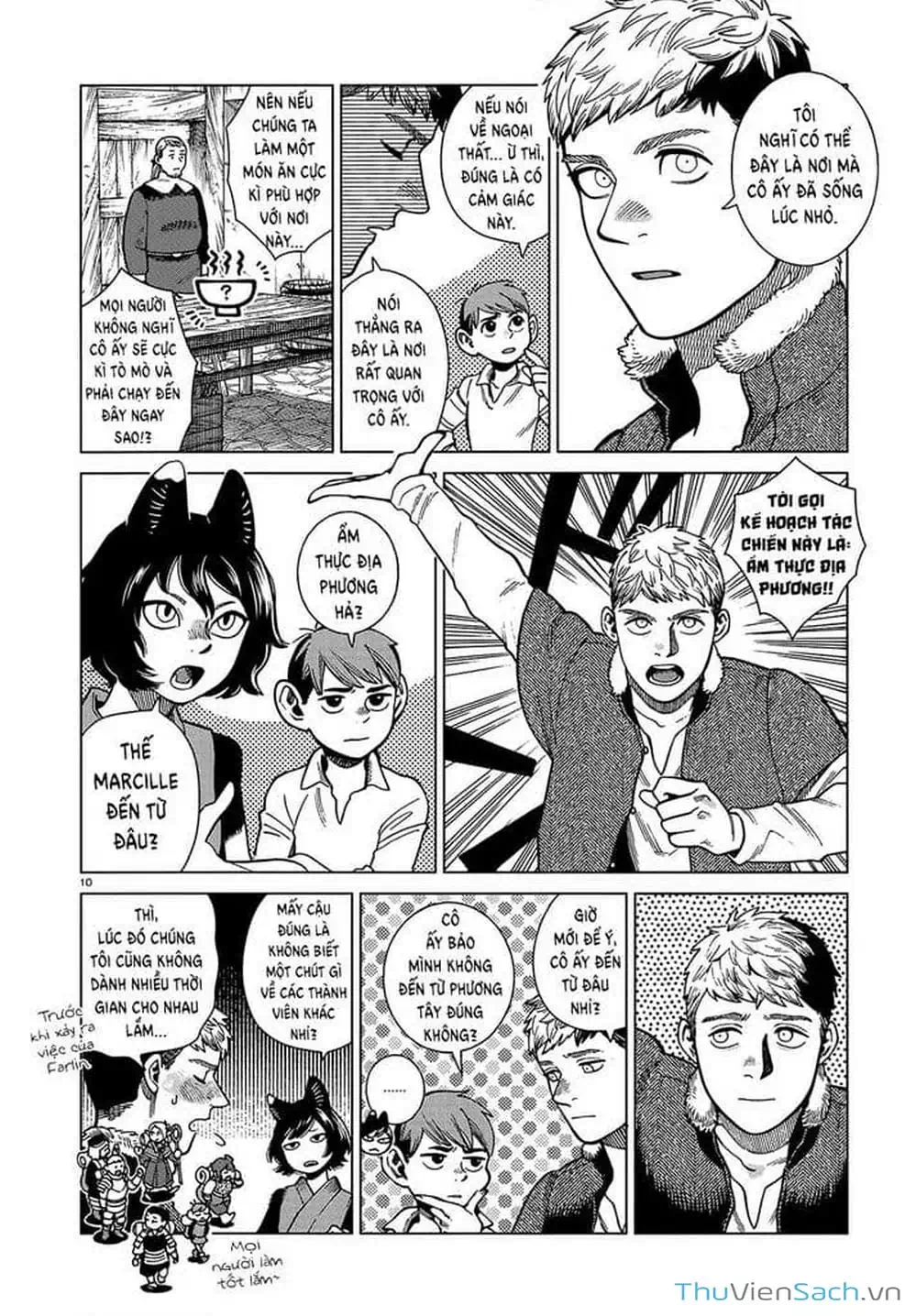 Truyện Tranh Mỹ Vị Hầm Ngục - Dungeon Meshi trang 4