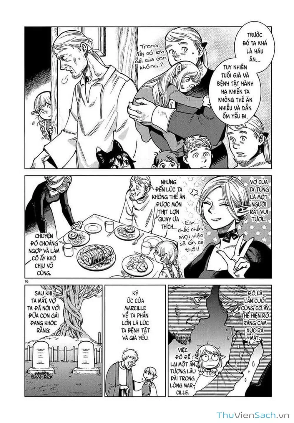 Truyện Tranh Mỹ Vị Hầm Ngục - Dungeon Meshi trang 4