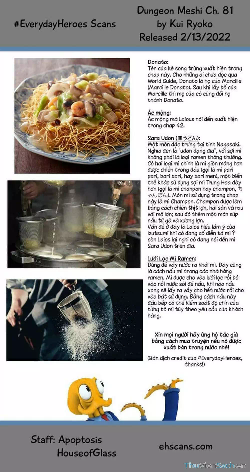 Truyện Tranh Mỹ Vị Hầm Ngục - Dungeon Meshi trang 4