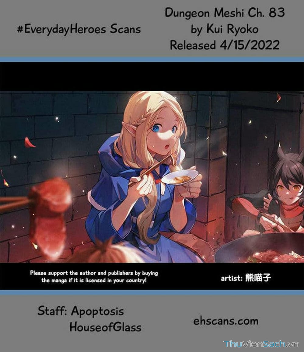 Truyện Tranh Mỹ Vị Hầm Ngục - Dungeon Meshi trang 4