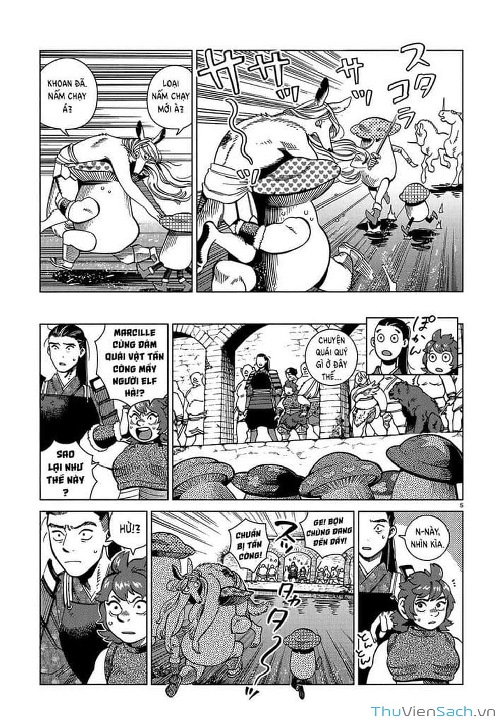 Truyện Tranh Mỹ Vị Hầm Ngục - Dungeon Meshi trang 4