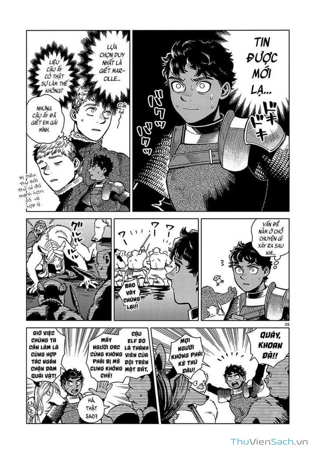 Truyện Tranh Mỹ Vị Hầm Ngục - Dungeon Meshi trang 4