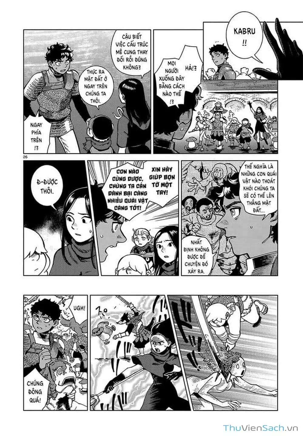 Truyện Tranh Mỹ Vị Hầm Ngục - Dungeon Meshi trang 4