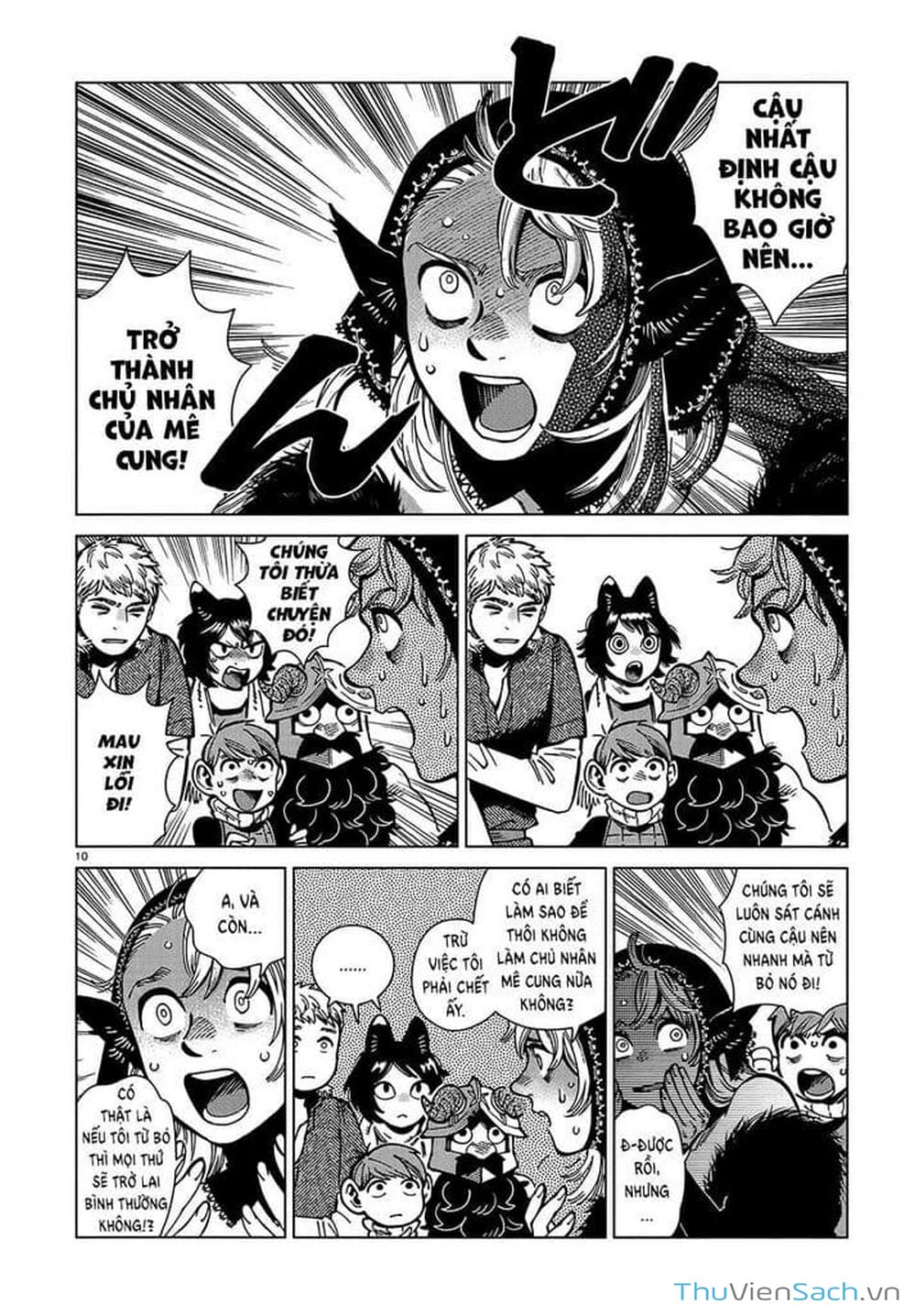 Truyện Tranh Mỹ Vị Hầm Ngục - Dungeon Meshi trang 4