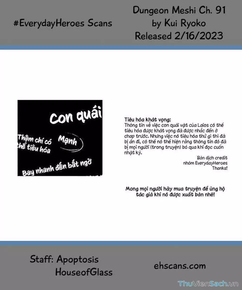 Truyện Tranh Mỹ Vị Hầm Ngục - Dungeon Meshi trang 4