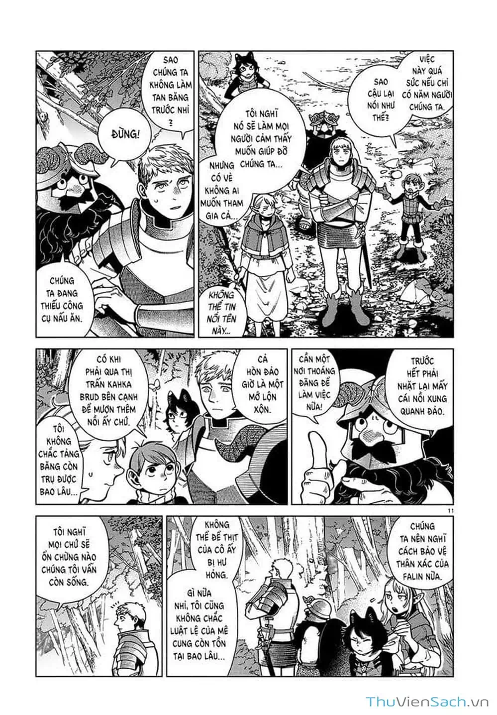 Truyện Tranh Mỹ Vị Hầm Ngục - Dungeon Meshi trang 4