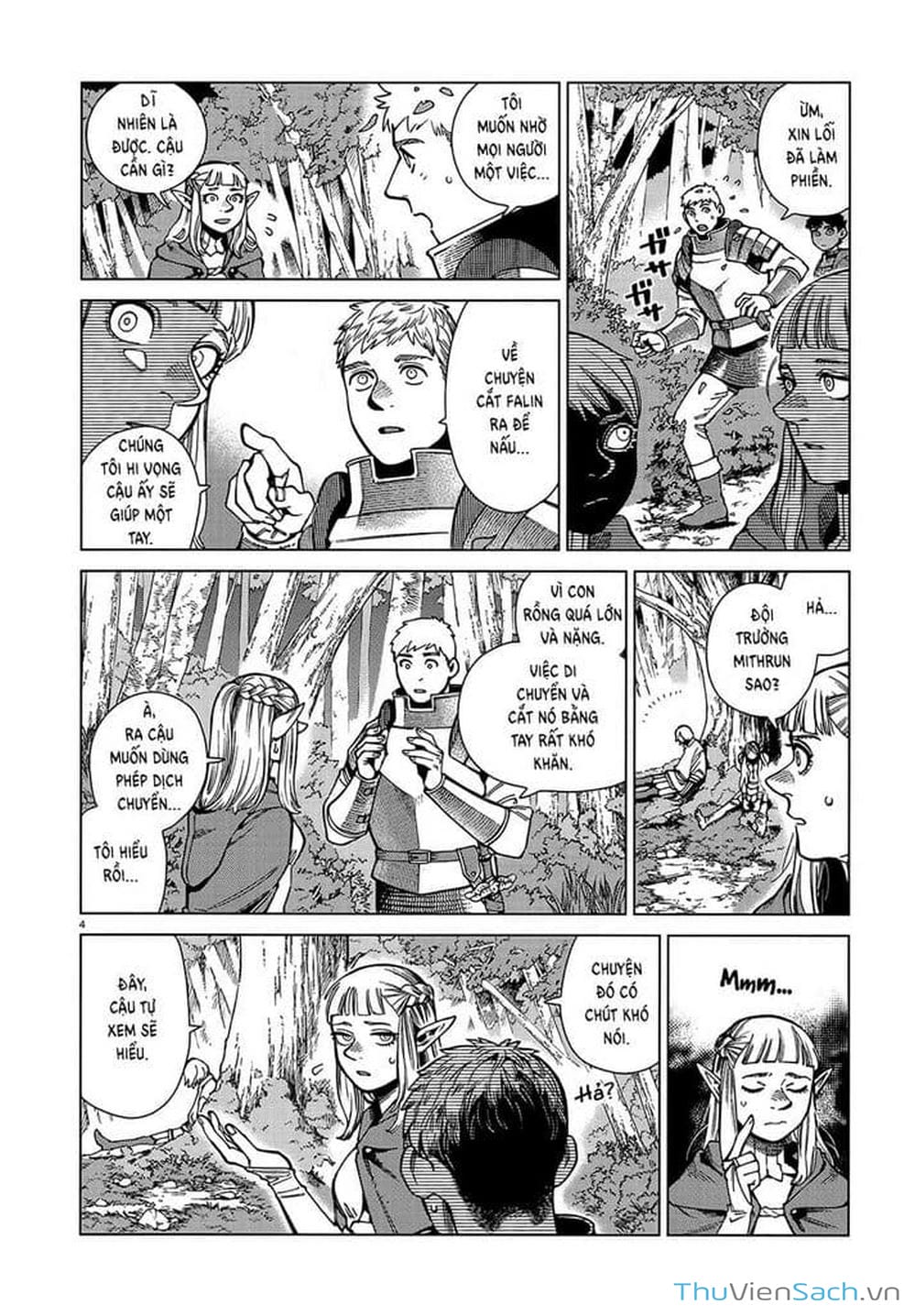 Truyện Tranh Mỹ Vị Hầm Ngục - Dungeon Meshi trang 4