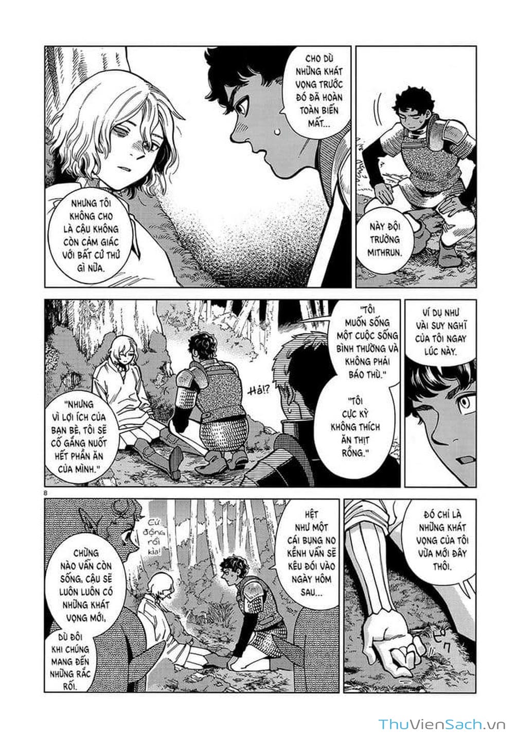 Truyện Tranh Mỹ Vị Hầm Ngục - Dungeon Meshi trang 4