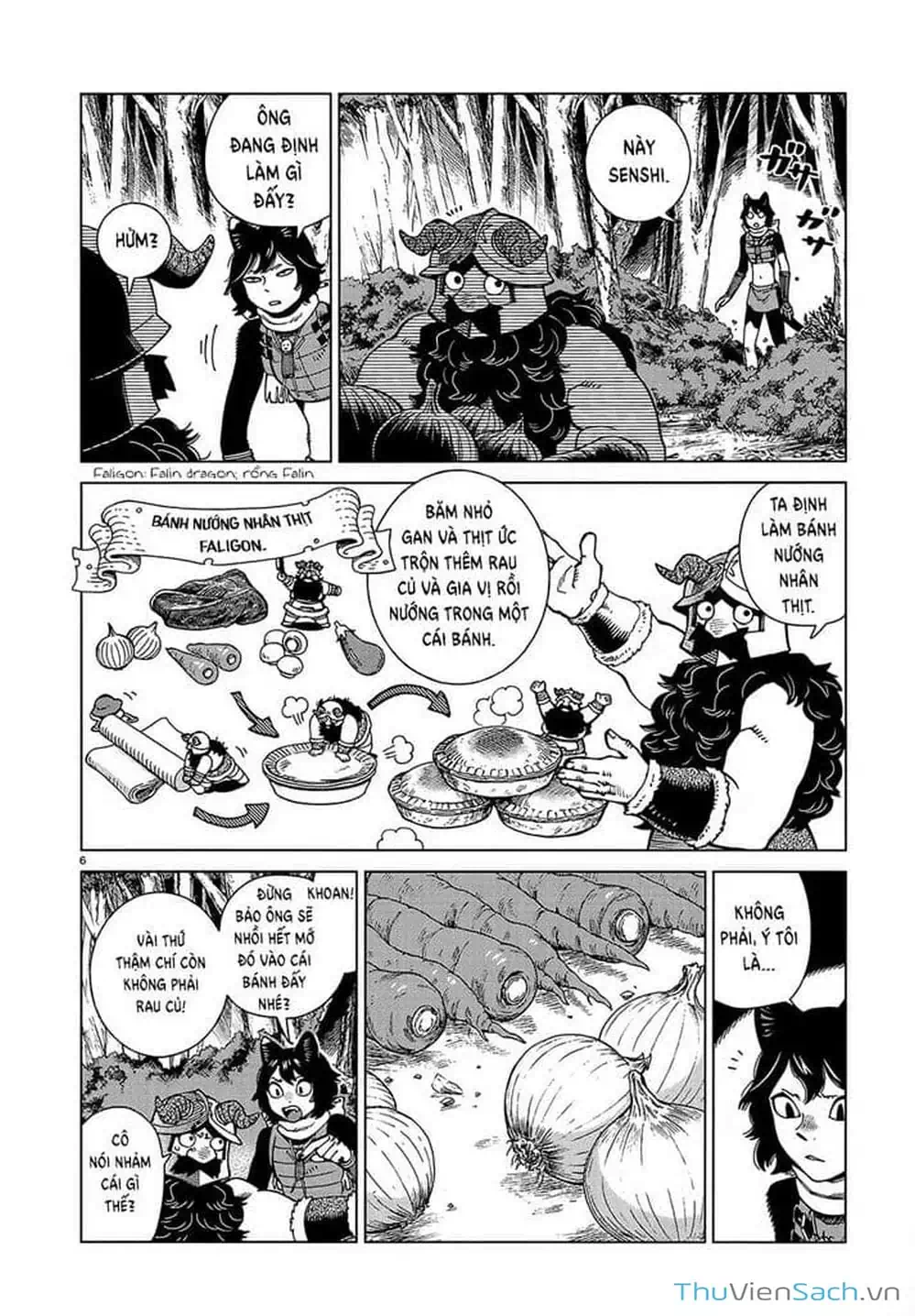 Truyện Tranh Mỹ Vị Hầm Ngục - Dungeon Meshi trang 4