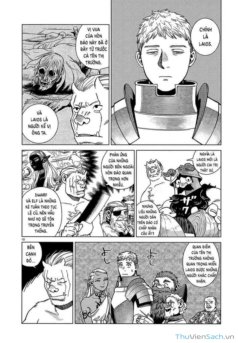 Truyện Tranh Mỹ Vị Hầm Ngục - Dungeon Meshi trang 4