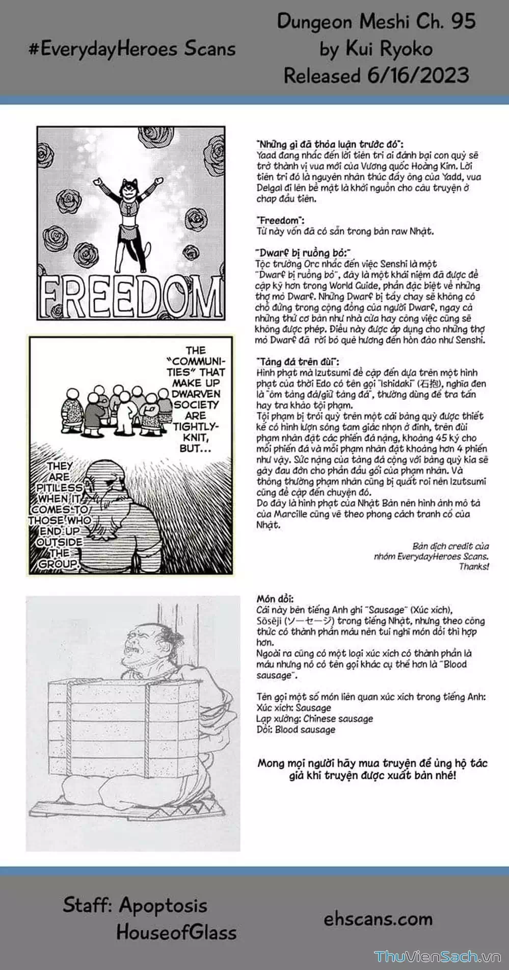 Truyện Tranh Mỹ Vị Hầm Ngục - Dungeon Meshi trang 4