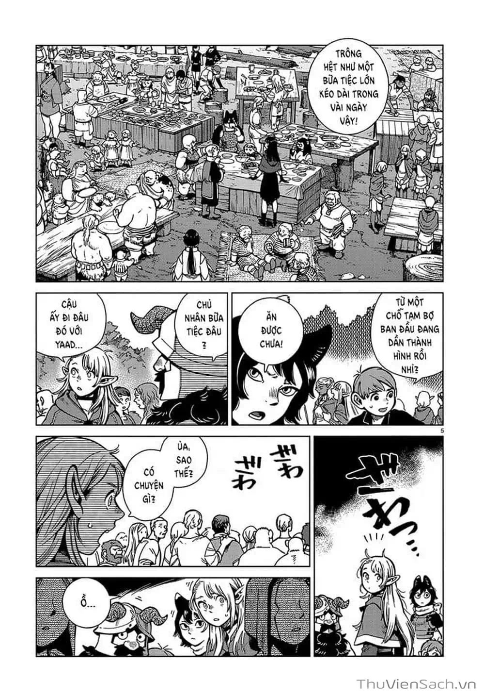 Truyện Tranh Mỹ Vị Hầm Ngục - Dungeon Meshi trang 4