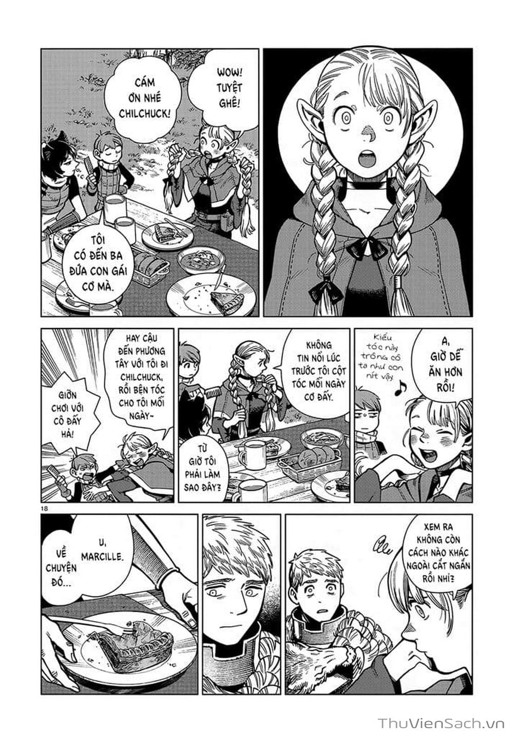 Truyện Tranh Mỹ Vị Hầm Ngục - Dungeon Meshi trang 4