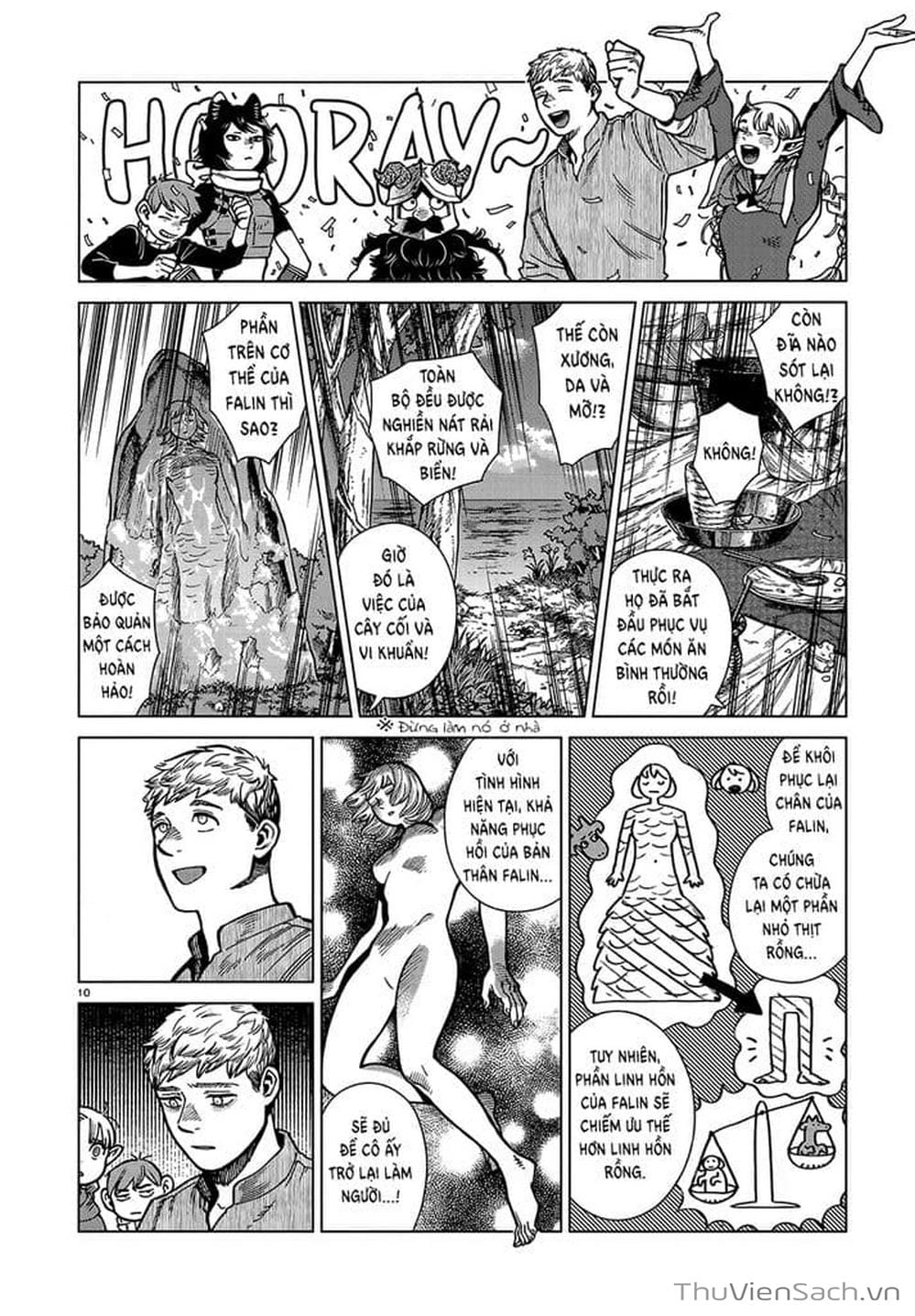 Truyện Tranh Mỹ Vị Hầm Ngục - Dungeon Meshi trang 4