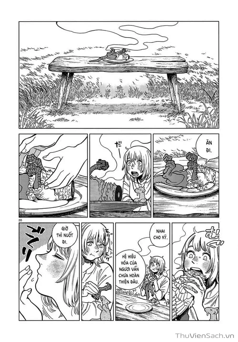 Truyện Tranh Mỹ Vị Hầm Ngục - Dungeon Meshi trang 4