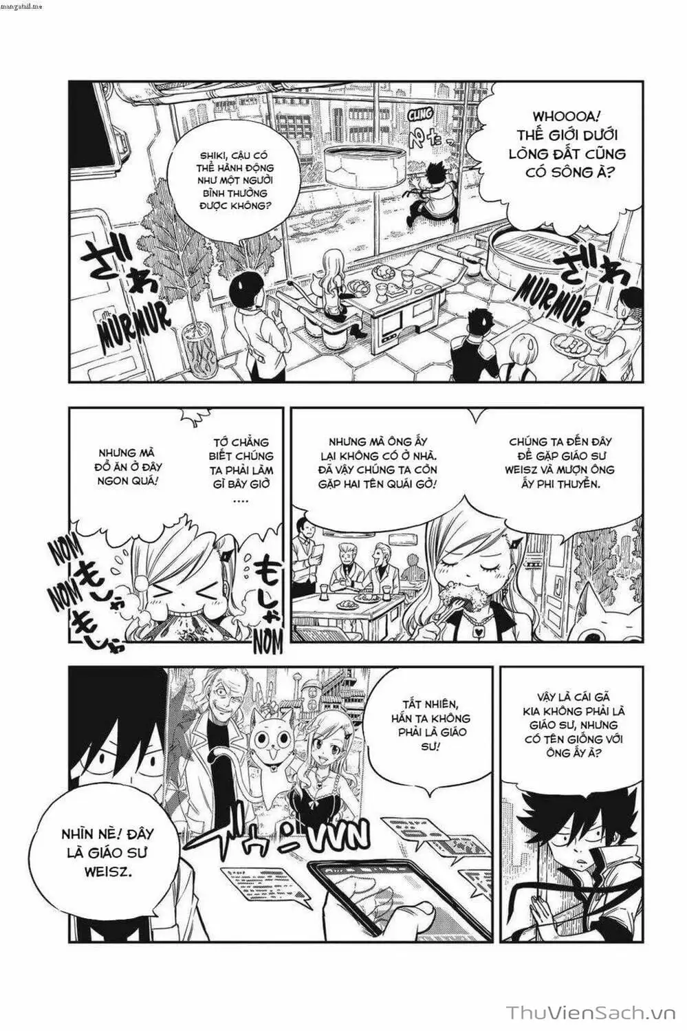 Truyện Tranh Hội Pháp Sư Và Thánh Thạch Rave trang 4
