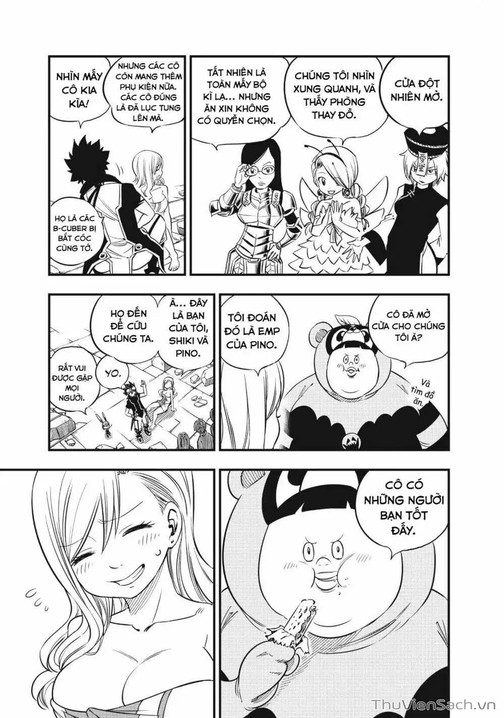 Truyện Tranh Hội Pháp Sư Và Thánh Thạch Rave trang 4