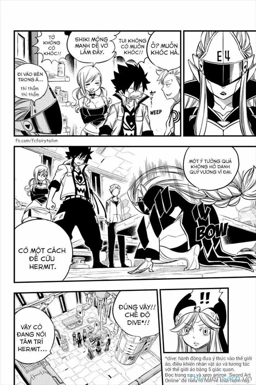 Truyện Tranh Hội Pháp Sư Và Thánh Thạch Rave trang 4