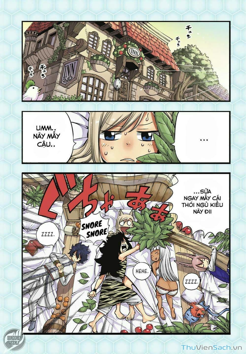 Truyện Tranh Hội Pháp Sư Và Thánh Thạch Rave trang 4