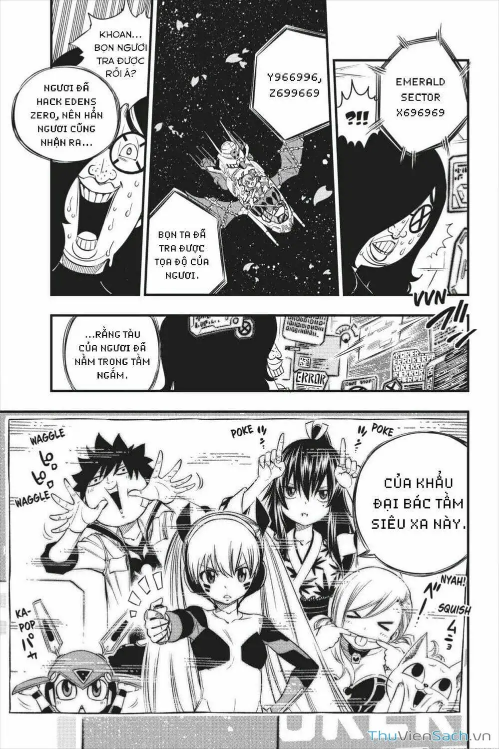 Truyện Tranh Hội Pháp Sư Và Thánh Thạch Rave trang 4