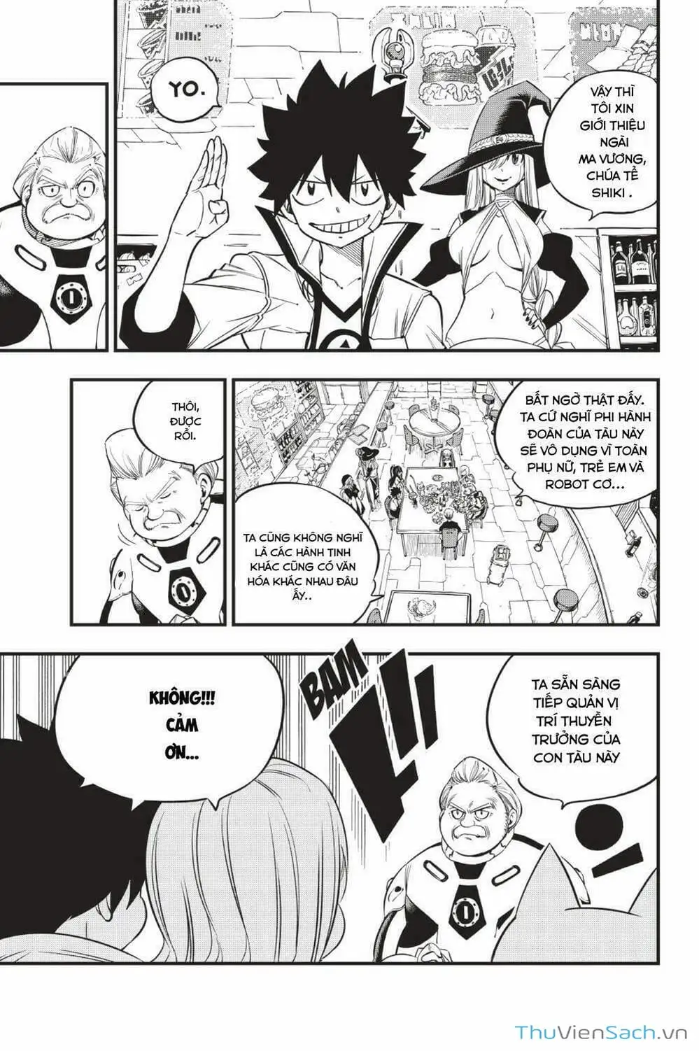 Truyện Tranh Hội Pháp Sư Và Thánh Thạch Rave trang 4