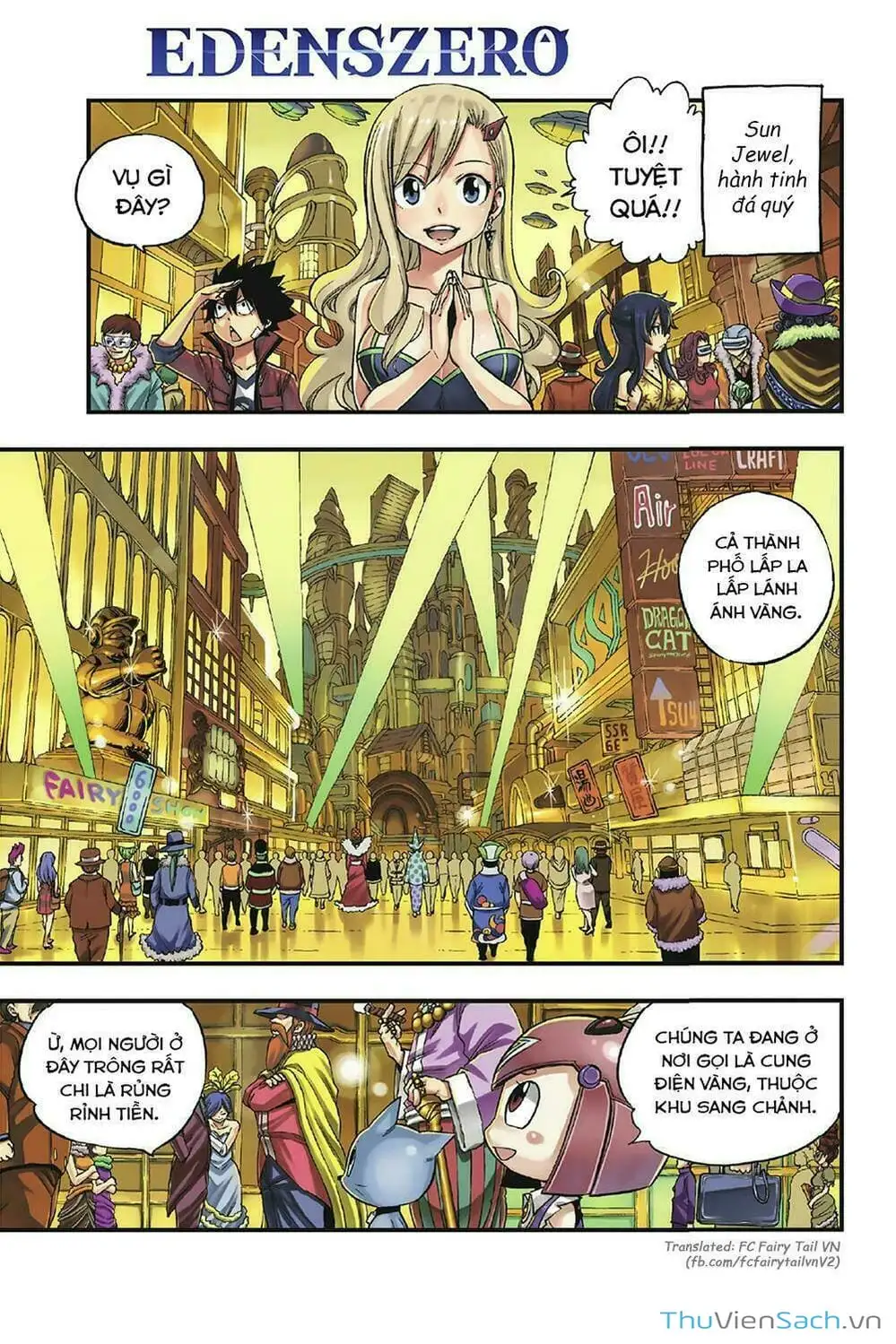 Truyện Tranh Hội Pháp Sư Và Thánh Thạch Rave trang 4