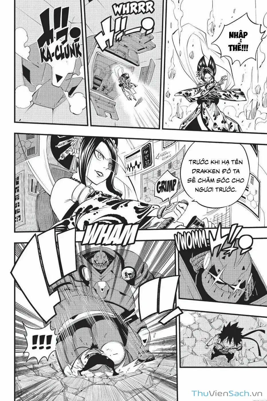 Truyện Tranh Hội Pháp Sư Và Thánh Thạch Rave trang 4