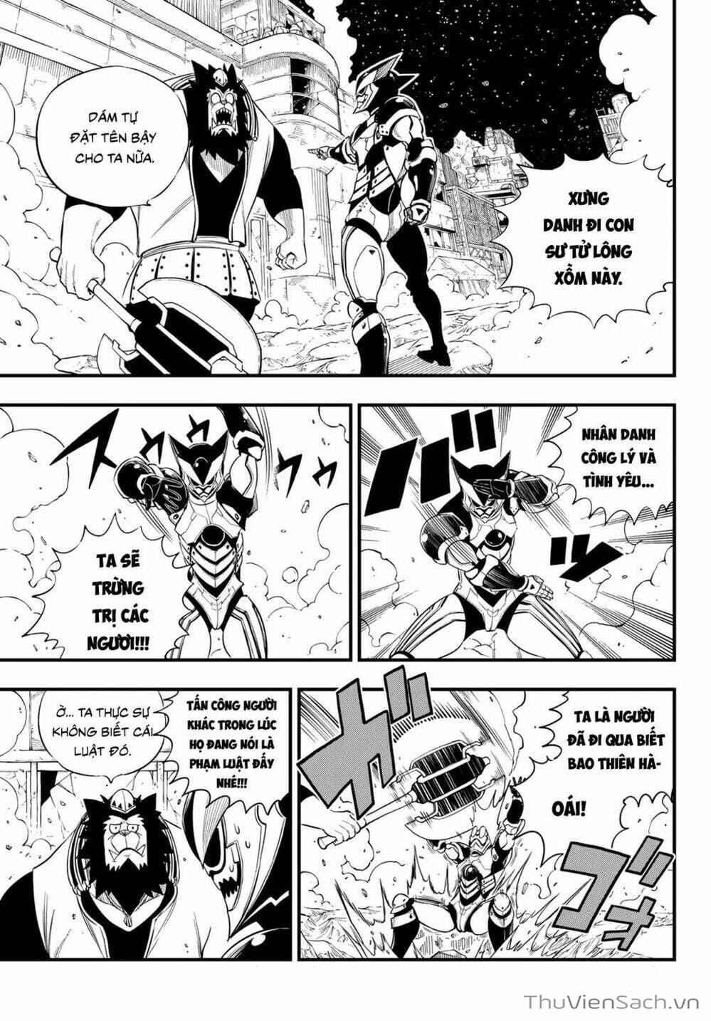 Truyện Tranh Hội Pháp Sư Và Thánh Thạch Rave trang 4