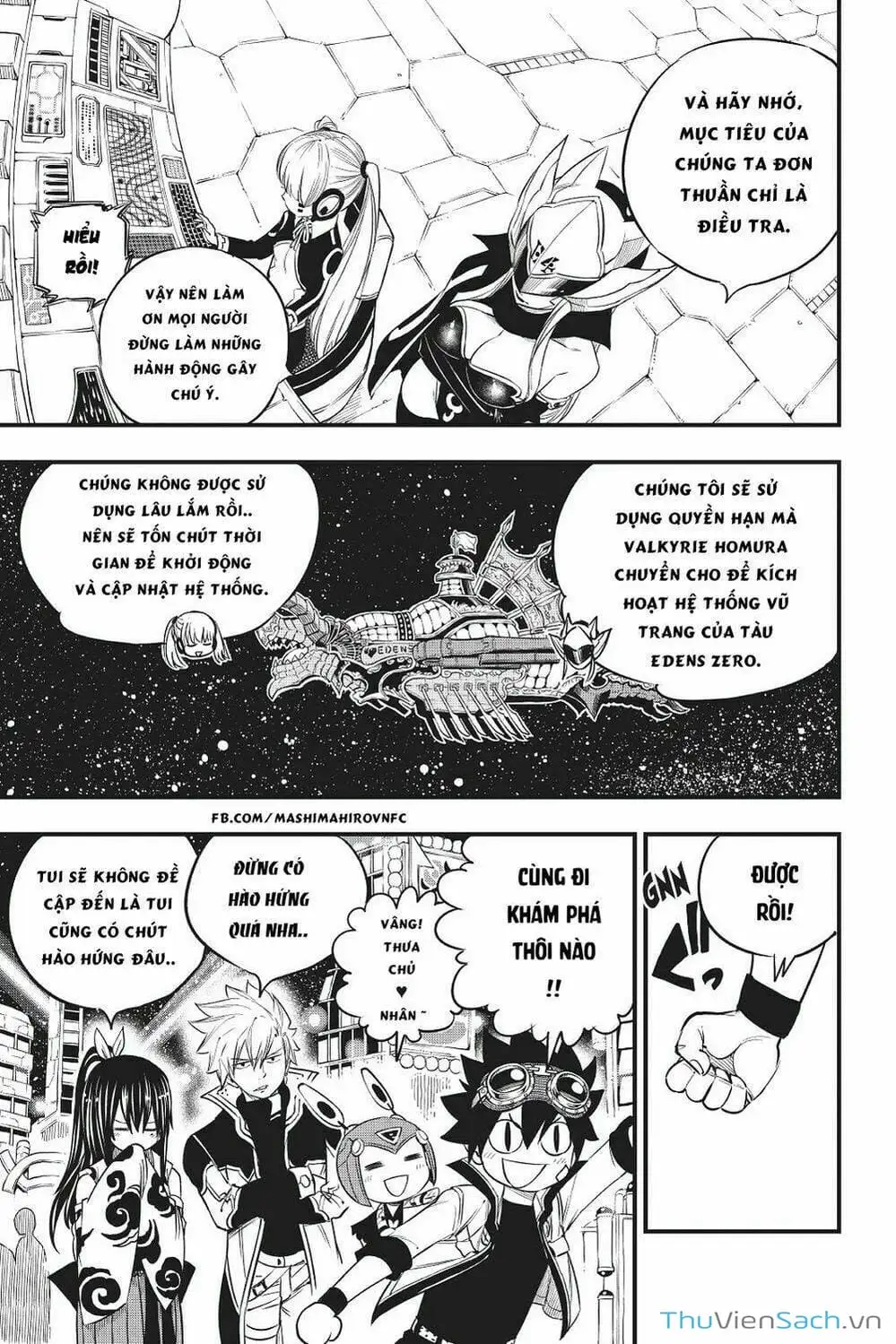 Truyện Tranh Hội Pháp Sư Và Thánh Thạch Rave trang 4