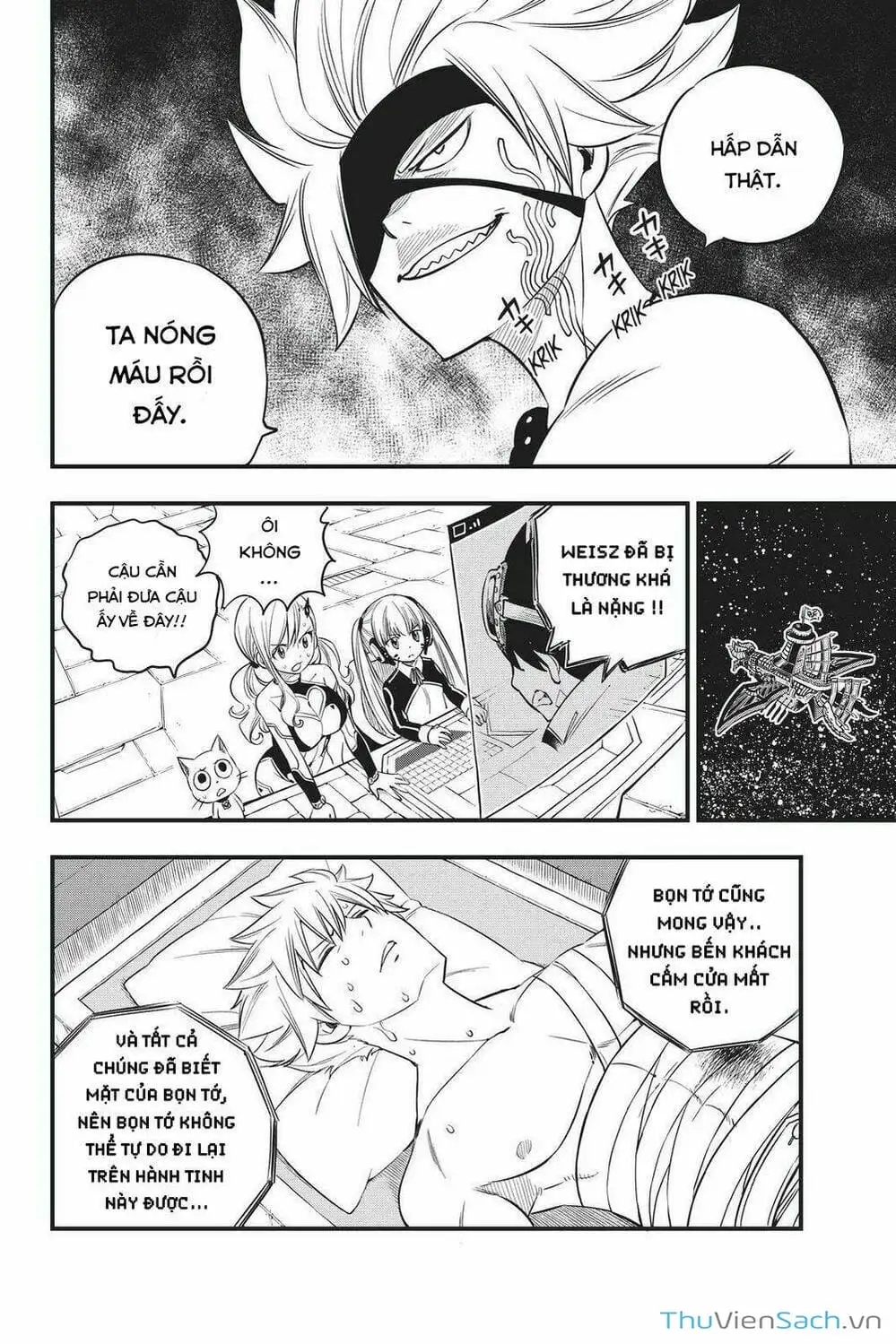 Truyện Tranh Hội Pháp Sư Và Thánh Thạch Rave trang 4