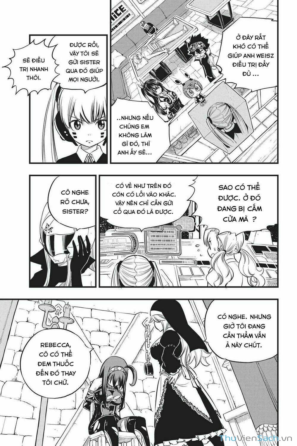 Truyện Tranh Hội Pháp Sư Và Thánh Thạch Rave trang 4