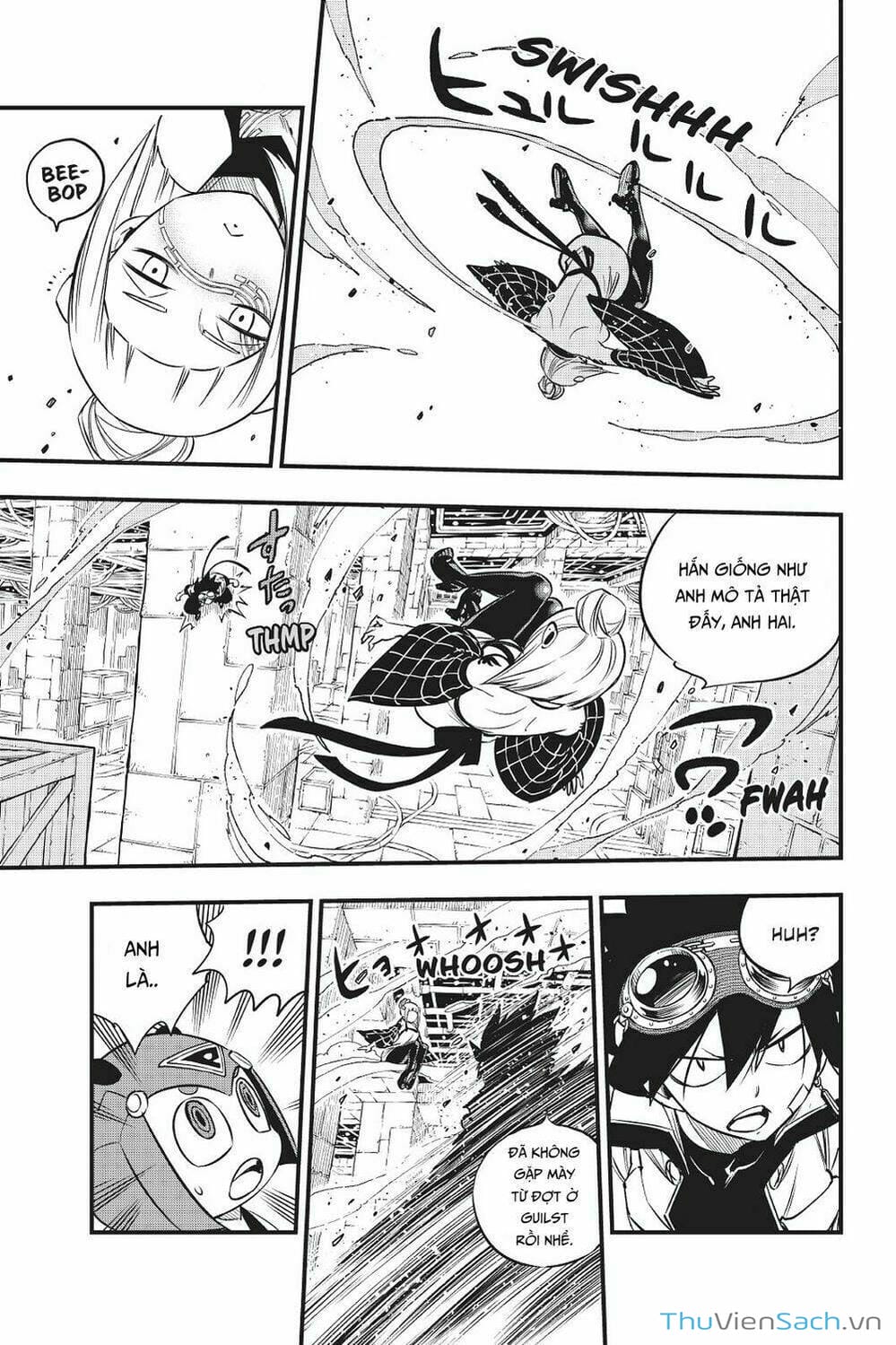 Truyện Tranh Hội Pháp Sư Và Thánh Thạch Rave trang 4