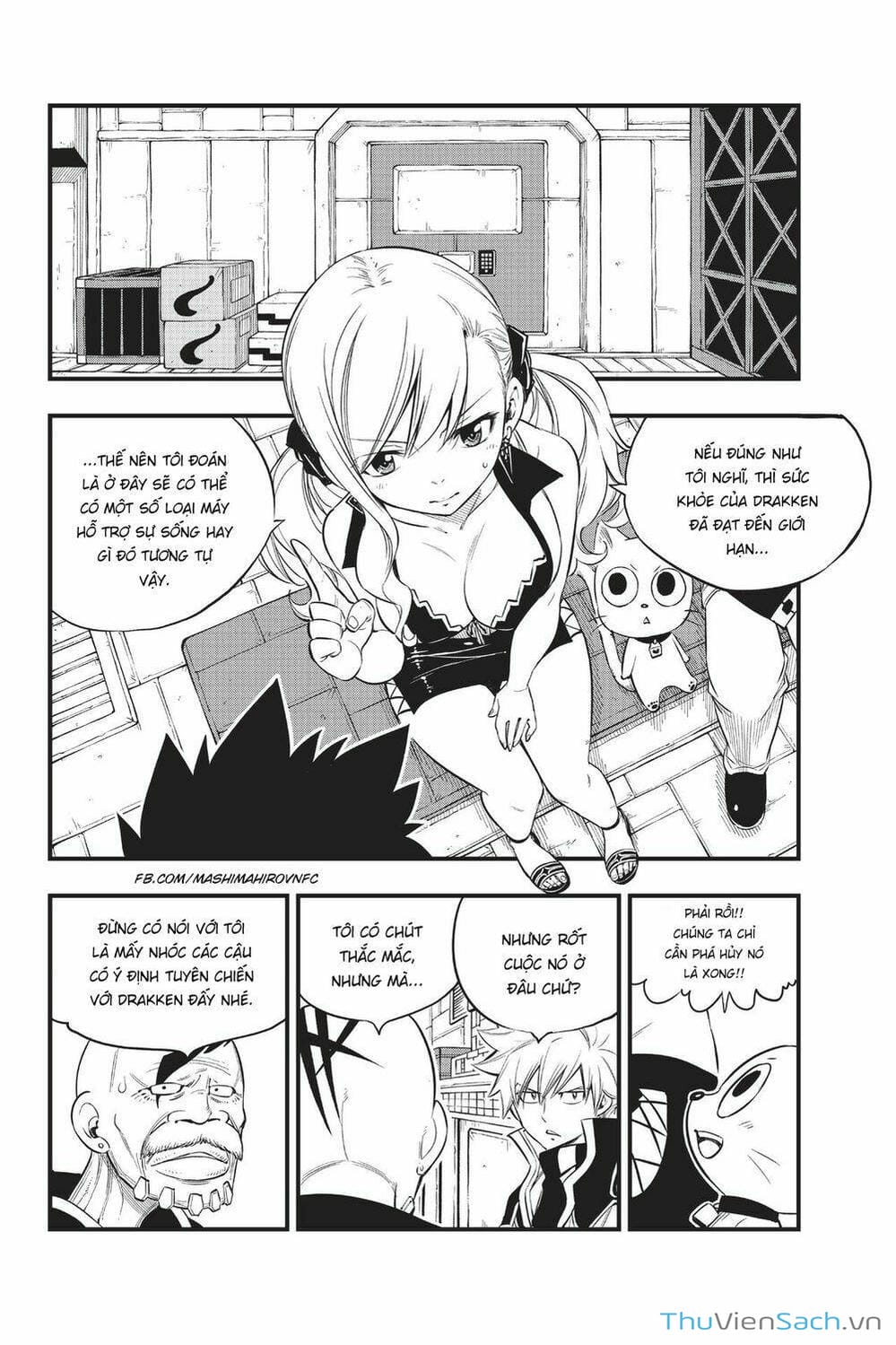 Truyện Tranh Hội Pháp Sư Và Thánh Thạch Rave trang 4