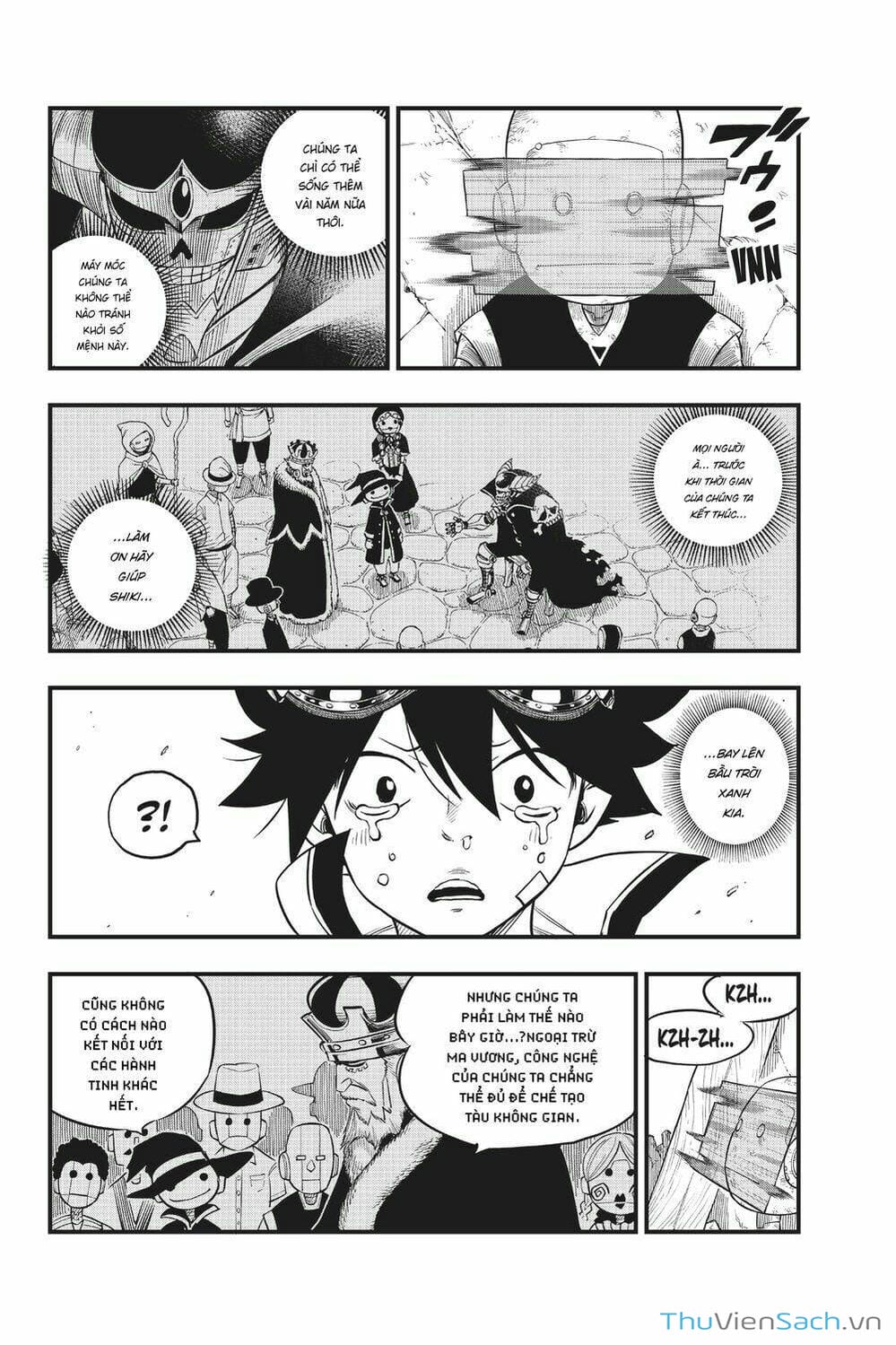 Truyện Tranh Hội Pháp Sư Và Thánh Thạch Rave trang 4