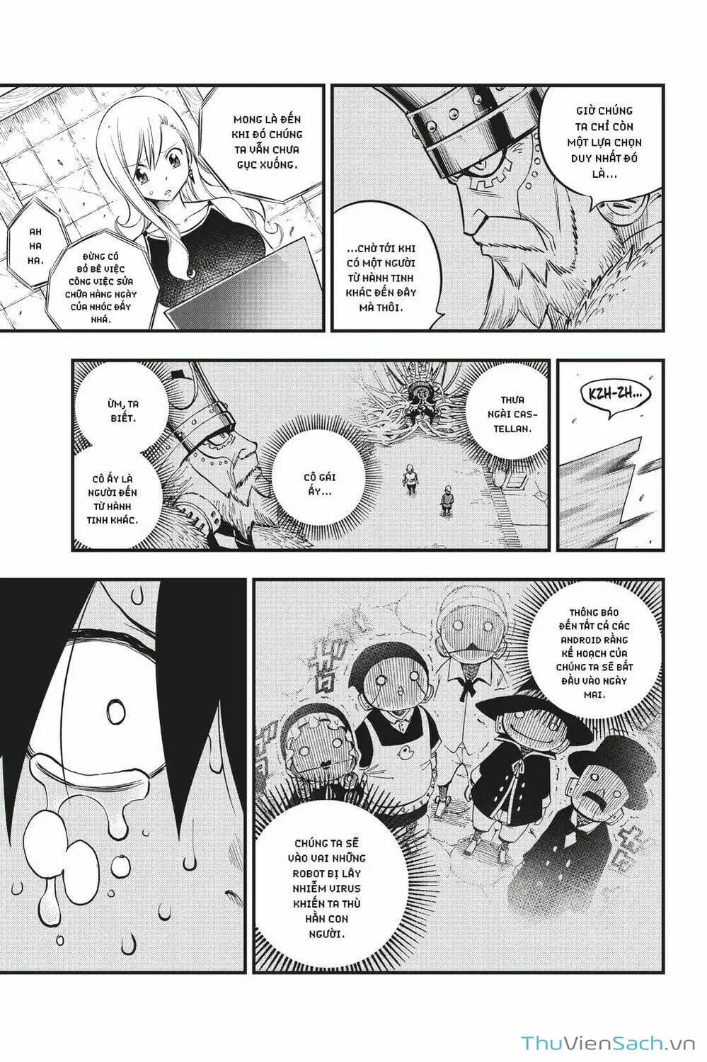 Truyện Tranh Hội Pháp Sư Và Thánh Thạch Rave trang 4